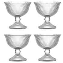 Jogo De 4 Taças Para Sobremesa 200ml Graffiato Hauskraft