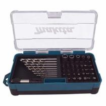 Jogo de 48Peças Brocas e Soquetes Makita B-36192 Jogo de 48Peças Brocas e Soquetes Makita B-36192