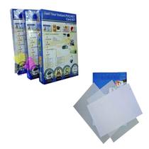 Jogo De 50 PVC E 100 Folhas Imprimível A3 Jato De Tinta Jogo De 50 PVC E 100 Folhas Imprimível A3 Jato De Tinta