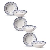 Jogo de 6 Bowls de Cerâmica Valência 300ml - Alleanza