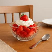 Jogo de 6 Bowls de Vidro Para Sobremesa Queen 300ml - DUMIAT