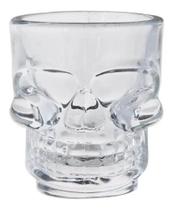 Jogo De 6 Copos 50ml Skull Mug Para Shot Caveira Dynasty