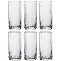 Jogo de 6 Copos Alto de Vidro Leia 310ml - Pasabahçe
