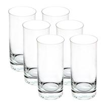 Jogo De 6 Copos Altos 250ml Cristal Barware Bohemia