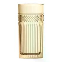 Jogo de 6 copos altos Palace em vidro 360ml A15cm cor ambar luster - L Hermitage Jogo de 6 copos altos Palace em vidro 360ml A15cm cor ambar luster - L Hermitage