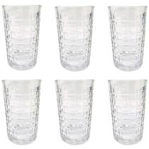 Jogo De 6 Copos Altos Wall 310ml Dolce Home