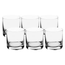 Jogo de 6 Copos Baixos p/ Whisky 410 ml - Barware - BOHEMIA