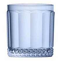 Jogo de 6 copos baixos Splendor em vidro 320ml A9cm cor azul luster L'Hermitage