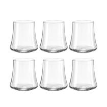 Jogo de 6 copos baixos Xtra Cristal 350ml A10cm - Bohemia Jogo de 6 copos baixos Xtra Cristal 350ml A10cm - Bohemia
