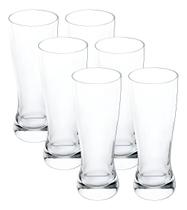 Jogo De 6 Copos Chopp Cristal 290ml