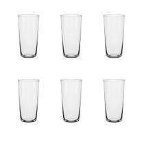 Jogo de 6 Copos de Cristal p/ Long Drink 450ml Ginga Classic Jogo de 6 Copos de Cristal p/ Long Drink 450ml Ginga Classic