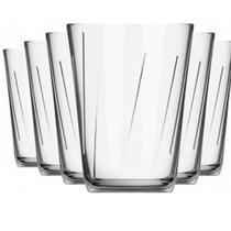 Jogo de 6 copos De vidro 190ml Água, suco, cafezinho NadirFigueiredo