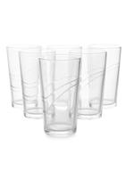 Jogo de 6 Copos de Vidro 200ml Agua Suco