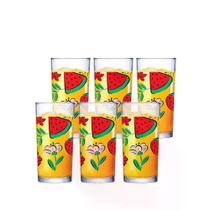 Jogo de 6 Copos de Vidro LD Multiuso Red Fruits 255ml