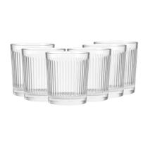 Jogo de 6 Copos Listrados Line 360ml