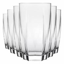 Jogo de 6 copos long drink estela vidro 460 ml nadir