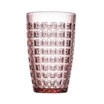 Jogo de 6 copos para agua e suco Chevalier em vidro 355ml roxo -L Hermitage