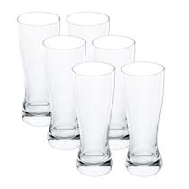 Jogo de 6 copos para cerveja Bierhaus em cristal ecologico 210ml A14,5cm Jogo de 6 copos para cerveja Bierhaus em cristal ecologico 210ml A14,5cm