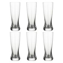 Jogo de 6 Copos para Cerveja em Cristal Bohemia Catarinense 210ml: Elegância e Transparência Superior