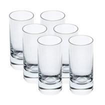 Jogo de 6 copos para shot Barware em cristal ecologico 60ml A9cm - Bohemia Jogo de 6 copos para shot Barware em cristal ecologico 60ml A9cm - Bohemia