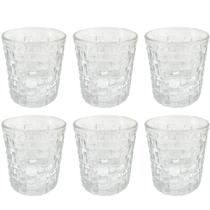 Jogo De 6 Copos Para Whisky Wall 260ml Dolce Home