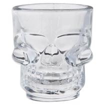 Jogo de 6 copos Skull Mug para Shot em Vidro com forma de Caveira 50ml - Dynasty Jogo de 6 copos Skull Mug para Shot em Vidro com forma de Caveira 50ml - Dynasty