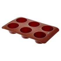 Jogo de 6 divisões Glacê 29,5 x 26 x 3,5 cm - Chocolate Brinox