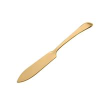 Jogo De 6 Espátulas Em Aço Inox Revestido Em Ouro 24K Treno Riva Jogo De 6 Espátulas Em Aço Inox Revestido Em Ouro 24K Treno Riva