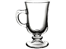 Jogo De 6 Peças Canecas Vidro Capuccino Irish Coffee 114mL