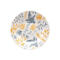 Jogo de 6 Pratos de Sobremesa 18cm Donna Bem-Te-Vi Biona Jogo de 6 Pratos de Sobremesa 18cm Donna Bem-Te-Vi Biona