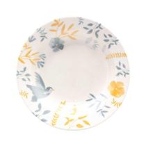 Jogo De 6 Pratos Fundos 21,5 Cm Donna Bem-Te-Vi