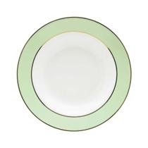 Jogo De 6 Pratos Fundos 23,5 Cm Flamingo Classic Verde