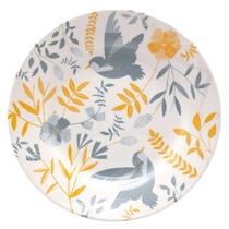 Jogo De 6 Pratos Rasos 26 Cm Donna Bem-Te-Vi