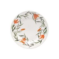 Jogo De 6 Pratos Sobremesa 18 Cm Donna Lírios