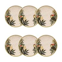 Jogo de 6 Pratos Sobremesa 20 cm Oxford Unni Tropicano