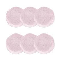 Jogo De 6 Pratos Sobremesa 21,5cm Oxford Ryo Pink Sand Jogo De 6 Pratos Sobremesa 21,5cm Oxford Ryo Pink Sand