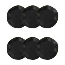 Jogo de 6 Pratos Sobremesa 21,5cm Oxford Ryo Volcano