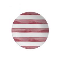 Jogo de 6 Pratos Sobremesa Coup Pink Trace - Alleanza