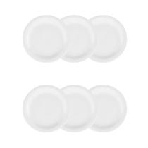 Jogo de 6 Pratos Sobremesa Pró 20 Cm Restaurante Padaria Cafeteria Oxford Jogo de 6 Pratos Sobremesa Pró 20 Cm Restaurante Padaria Cafeteria Oxford