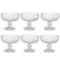 Jogo De 6 Taças 310ml Para Sobremesa Alaska Ke Home Jogo De 6 Taças 310ml Para Sobremesa Alaska Ke Home