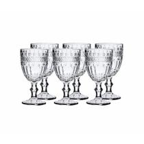 Jogo De 6 Taças 360ml Para Água/ Vinho Imperial Hauskraft