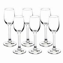 Jogo de 6 Taças 65ml Para Licor em Cristal Anna Bohemia Jogo de 6 Taças 65ml Para Licor em Cristal Anna Bohemia