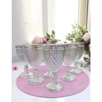 Jogo De 6 Taças Agata Rainbow Arco-íris 340 ML