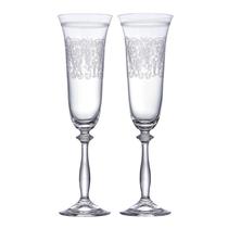 Jogo de 6 taças Angela Drada em cristal 190ml -Bohemia Jogo de 6 taças Angela Drada em cristal 190ml -Bohemia