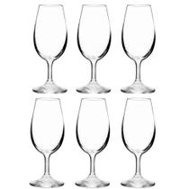 Jogo De 6 Taças Cristal Para Degustação 210ml Gastro Bohemia