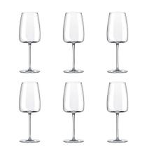 Jogo de 6 Taças de Cristal Para Água 420ML Petra Classic Jogo de 6 Taças de Cristal Para Água 420ML Petra Classic