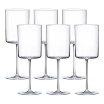 Jogo de 6 Taças de Cristal para água Oxford Minimal Classic 420ml