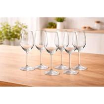 Jogo de 6 Taças de Cristal Pasabahçe Crystallin Sidera 440ml Jogo de 6 Taças de Cristal Pasabahçe Crystallin Sidera 440ml