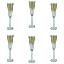Jogo de 6 Taças em Cristal Âmbar Aurora Lapidada para Champagne - 120ml - Brilho em Cada Gole: Kit de Taças de Cristal - Refina sua Degustação! Jogo de 6 Taças em Cristal Âmbar Aurora Lapidada para Champagne - 120ml - Brilho em Cada Gole: Kit de Taças de Cristal - Refina sua Degustação!
