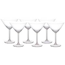 Jogo de 6 taças em cristal martini gastro 280ml bohemia